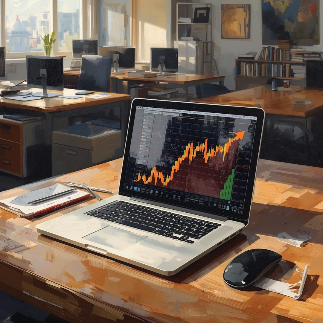 green and white minimalist modern how to invest in stocks financial tips carousel instagram post